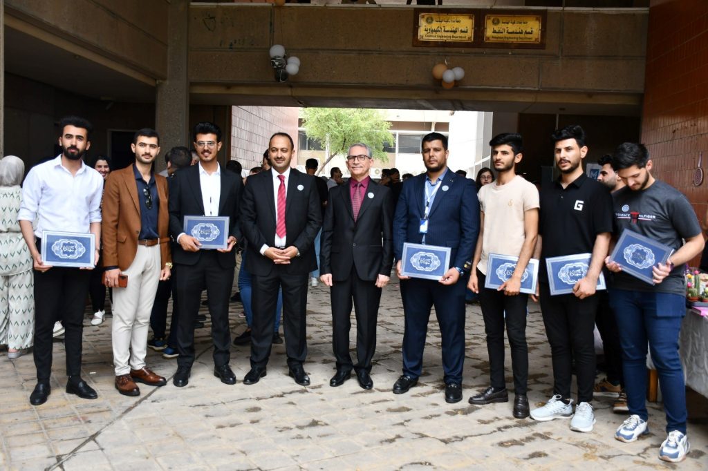 هندسة بغداد تفتتح المعرض الخيري العلمي الثاني لقسم الهندسة الكهربائية