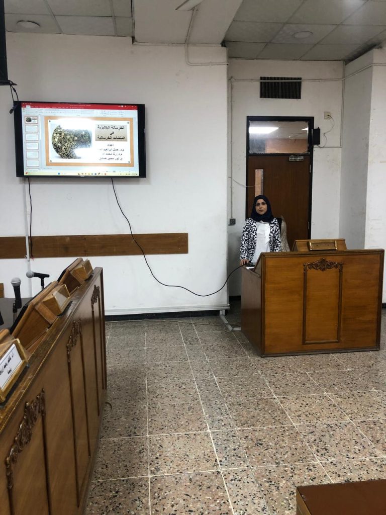 قسم ااهندسة المدنية ينظم ورشة عمل حول استخدام التقانات البكتيرية في المنشآت الخرسانية