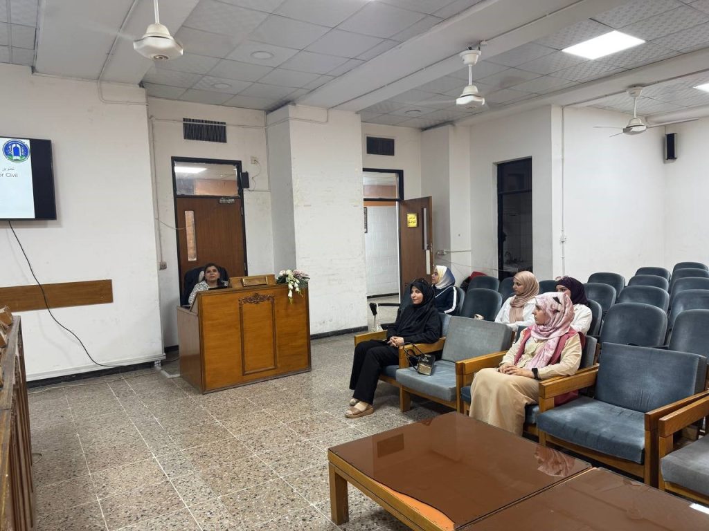 ورشة عمل في كلية الهندسة – جامعة بغداد حول تطوير المهارات التخصصية