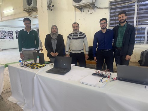 هندسة الحاسبات تضيء بصماتها المبتكرة في المعرض الرابع للابتكارات