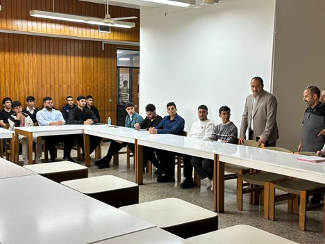 كلية الهندسة – جامعة بغداد تستقبل طلبتها للعام الدراسي الجديد 2025–2026