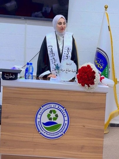 كلية الهندسة تناقش أطروحة دكتوراه في معالجة الملوثات المائية بأساليب صديقة للبيئة