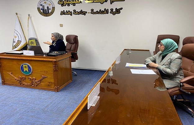 هندسة بغداد تنظم ورشة تدريبية حول مخاطر المواد الكيميائية وتعزيز السلامة المهنية