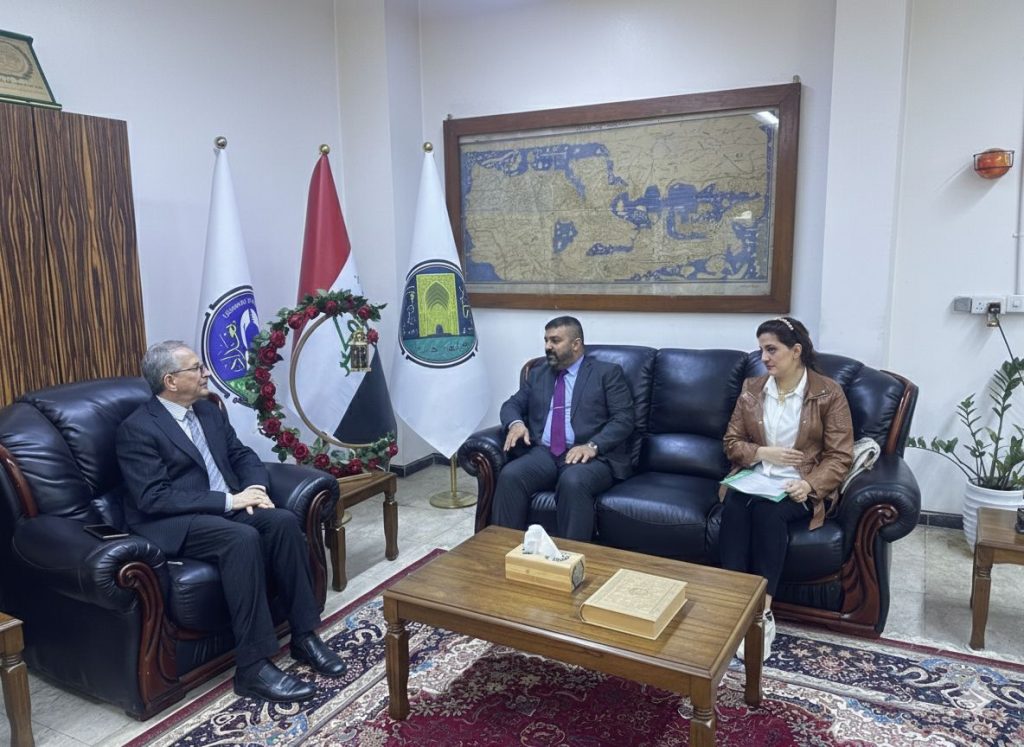 هندسة بغداد تستقبل مدير قسم الإعلام والاتصال الحكومي في رئاسة الجامعة