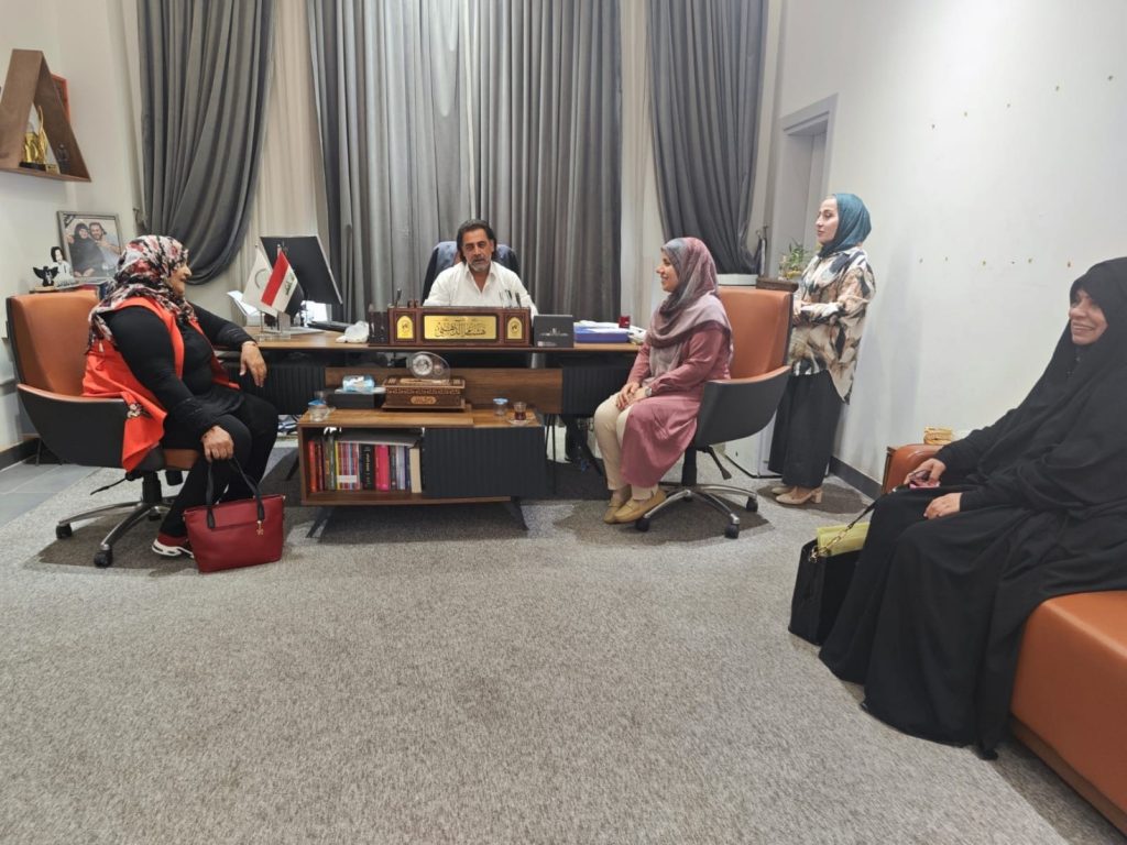 في إطار المسؤولية المجتمعية.. هندسة الحاسبات تزور مؤسسة البيت العراقي للإبداع