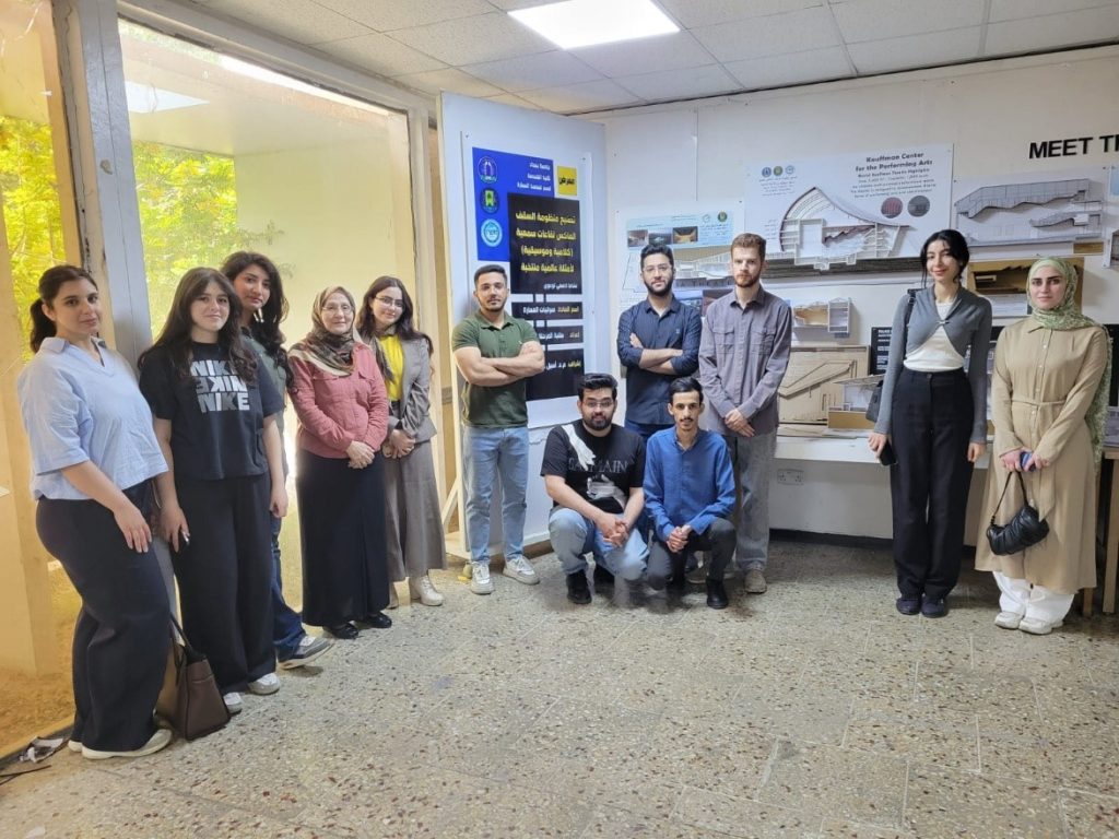 هندسة العمارة تنظم معرضاً طلابياً في مجال صوتيات العمارة