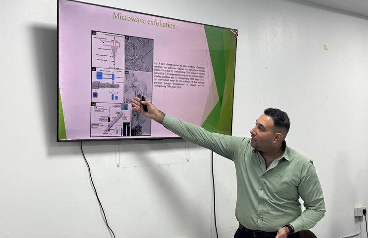 هندسة بغداد تقيم ورشة عمل حول معالجة المواد باستخدام الموجات الدقيقة